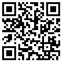 QR Code for bitcoin:1AT6K5dWbawyoTxpxau7FKdvUyDMUQT5jc