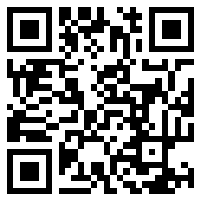 QR Code for bitcoin:1AXkV35wuRzaGHQbjcMDfwHitE8dk39JkT