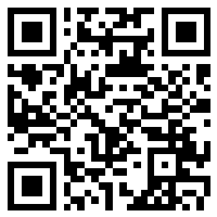 QR Code for bitcoin:1AkXUb8CXMVX43eUkSLvJBJCwhMkTMw6tx