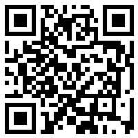QR Code for bitcoin:1SvugLfv6pTnDsmbJ6D25s1s2ebP4aws6